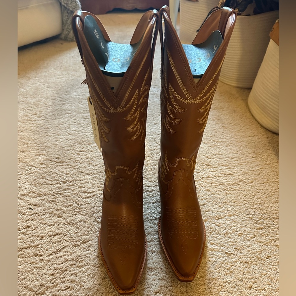 Tecovas Annie Boots-Caramel